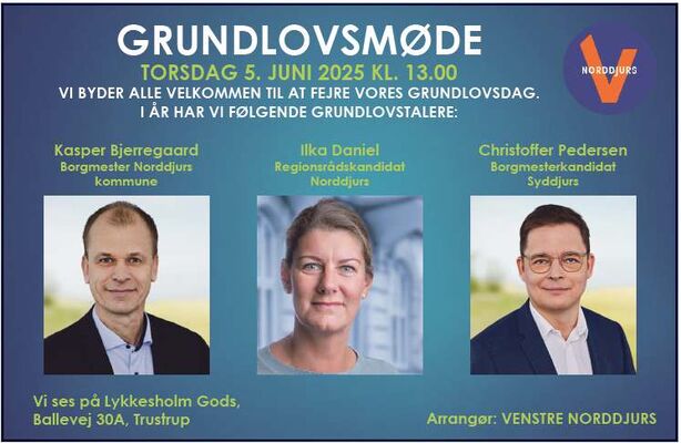 Grundlovsmøde Venstre Norddjurs
